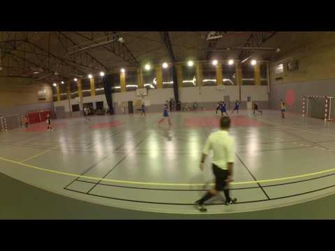 Futsal Lac d'Annecy - Superbe action collective