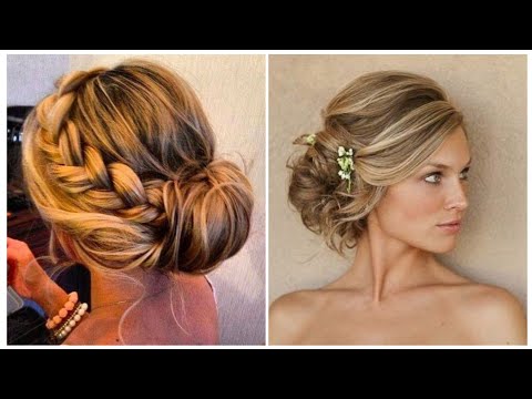 STUNNING SWEPT SIDE BUN HAIRSTYLE COLLECTION