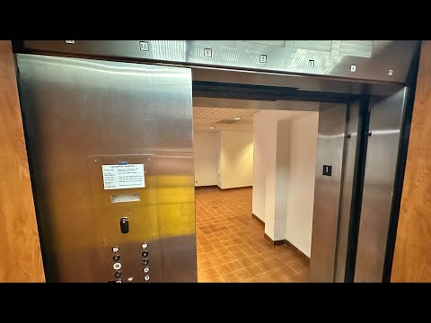 Elmira, NY:  Campbell(mod by Dover) traction elevator with Armor indicator