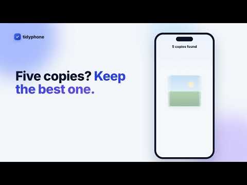 TidyPhone: Storage Cleaner video thumbnail