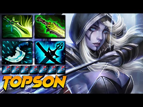 Topson Drow Ranger - win TI twice? EZ! - Dota 2 Pro Gameplay [Watch & Learn]