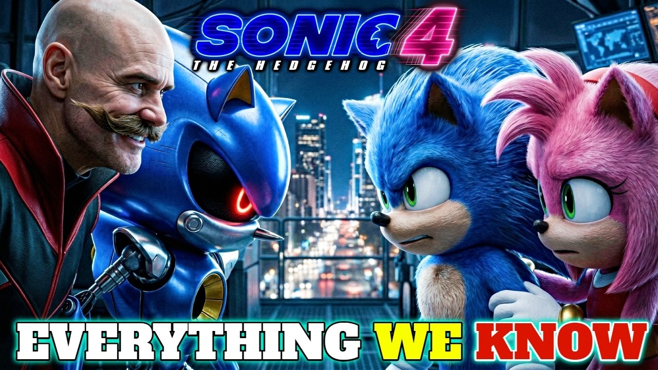 Sonic the Hedgehog 4 Is Almost Here - New Characters, Story, Latest Updates & More!