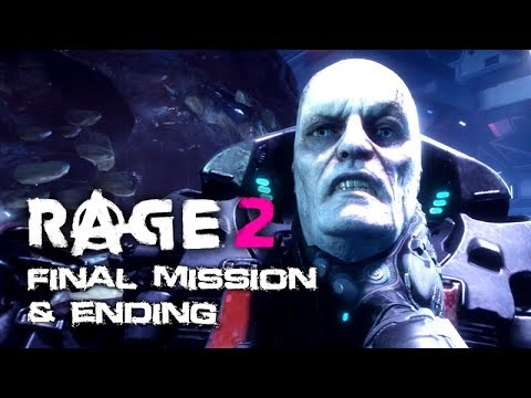 RAGE 2 Final Boss + Ending / Gameplay Walkthrough 【1080p HD / 60FPS】