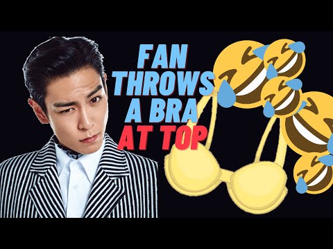 [FANCAM HD] Fan throws a bra at T.O.P. - Big Bang Alive Galaxy Tour Philippines