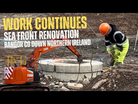 Bangor Co Down Sea Front Renovation update, November 21st 2025. 