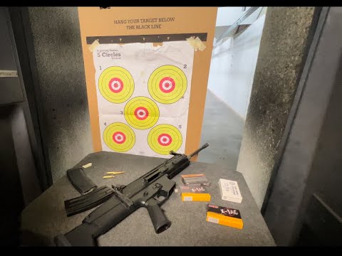 FN SCAR 16S First Shots, Zeroing and testing different ammo