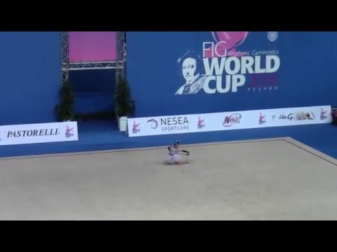 ESIBIZIONE ELISA BADIOLI AURORA FANO - WORLD CUP PESARO 2016