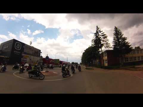 CAMPANIA DE CONSTIENTIZARE A MOTOCICLISTILOR IN TRAFIC - APULUM BIKERS 07 05 2016 (HD)