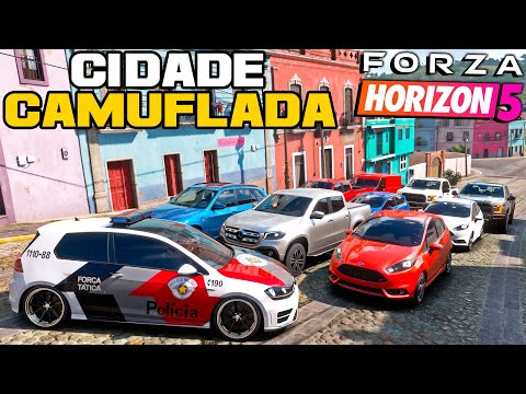 Camouflage City Returns - Forza Horizon 5 Gameplay