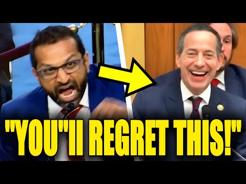 Kash Patel HUMILIATED By Jamie Raskin After REFUSING To Answer Questions!