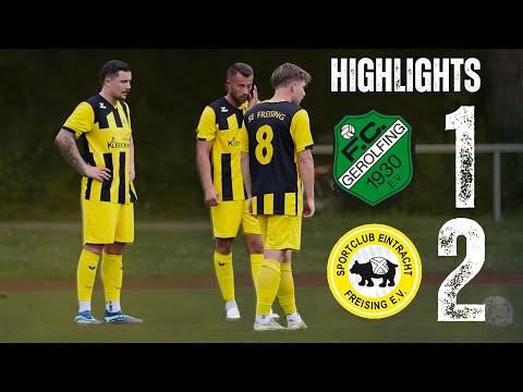 Dritter Sieg in Folge! Highlights FC Gerolfing vs. SE Freising (7. Spieltag BZL Nord 24/25)