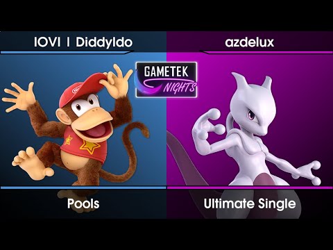 Gametek Night 2023.09 Pools - Diddyldo (Diddy Kong) Vs. azdelux (Mewtwo) SSBU Ultimate Tournament
