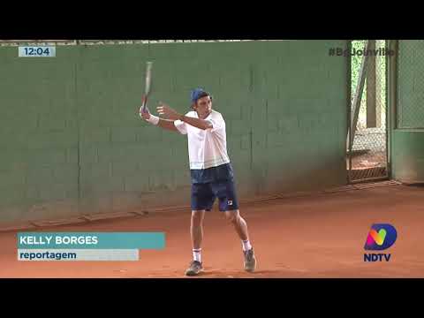 Tênis: Pedro Boscardin foi vice em campeonato que reuniu atletas juvenis e profissionais