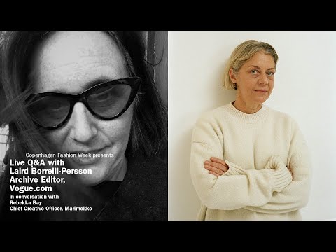 Live Q&A Marimekko and Laird Borrelli-Persson, Vogue.com