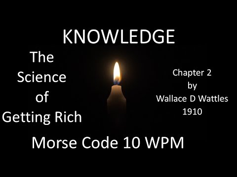 Morse Code 10 WPM: The Science of Getting Rich - Chapter 2