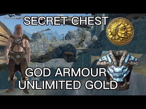 How To Find The Secret Chest Under The Skyforge In Skyrim (Unlimited Gold and Armour)