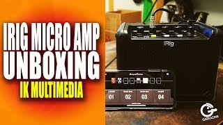 Video thumbnail for iRig Micro Amp from IK Multimedia Unbox and First Play by Geekazine