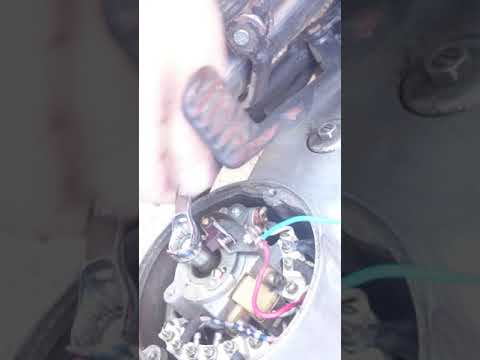 Izh Planeta 5 seting up ignition.