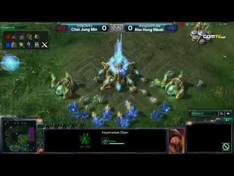 2010 GSL Season 1 Ro32 Match 10 Set 1   Zenio vs HongUn