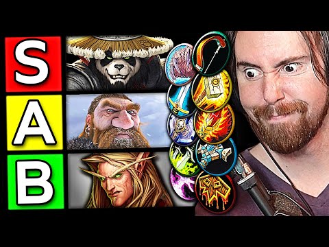 Asmongold Ranks Every Single WoW Race & Class Spec | TIER LIST