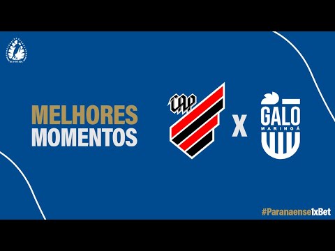 Gols e lances de Athletico Paranaense x Galo Maringá