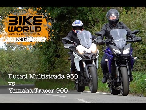 Ducati Multistrada 950 gegen Yamaha Tracer 900