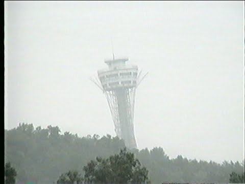Demolition of the National Tower - Gettysburg, PA