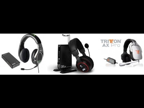 comment regler casque tritton ax pro