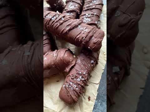 Vegan Snickers Ice Cream Bars