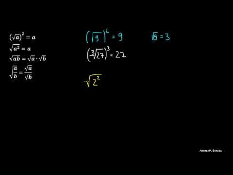 Regole per Calcolare con le Radici