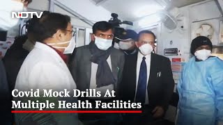 Health Minister Visits Delhi Hospital, Drills Today Over Covid Readiness