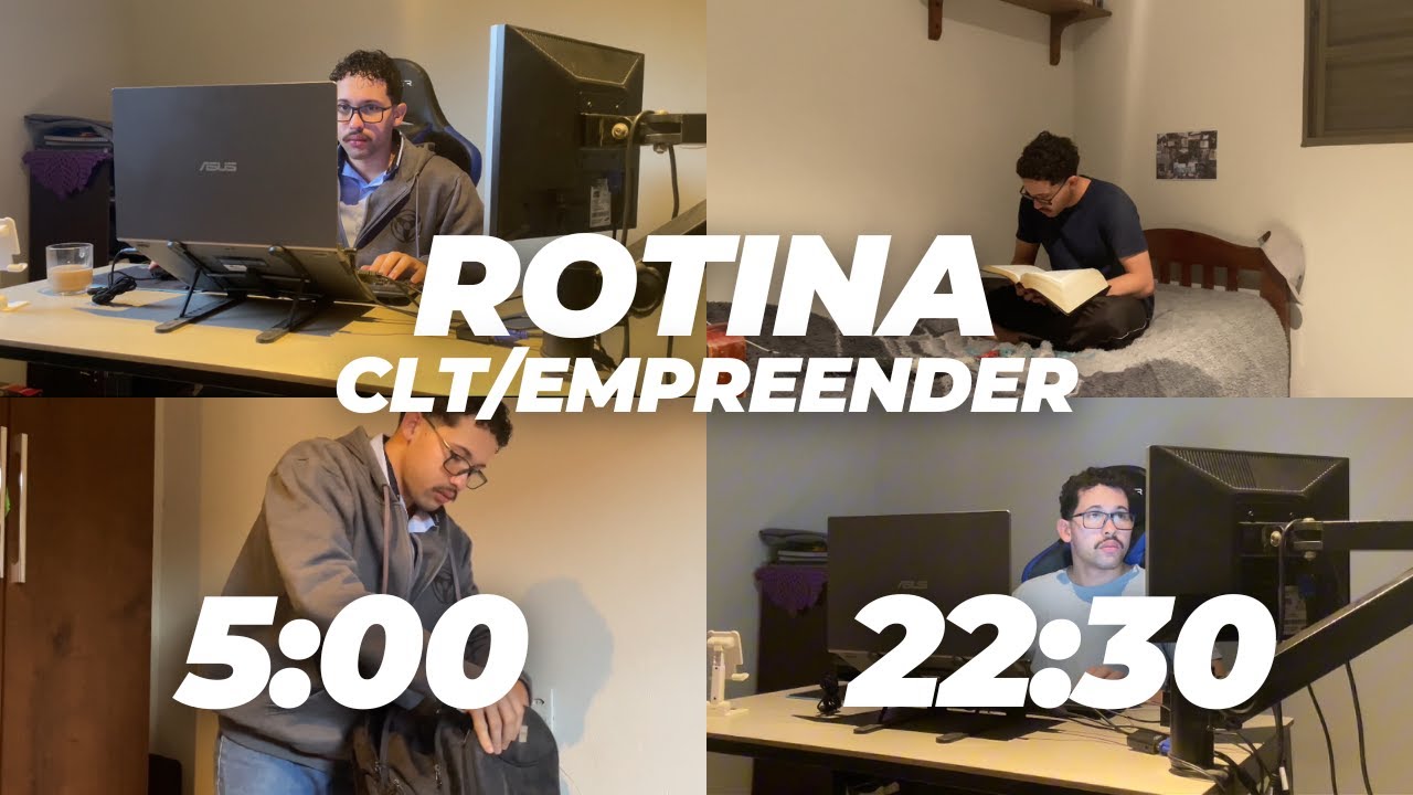 Como consigo ser CLT e Empreender aos 23 anos, da certo? (MODO CAVERNA)