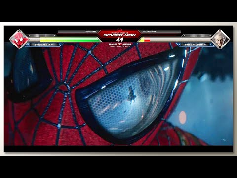 Spider-Man vs Green Goblin with Healthbars