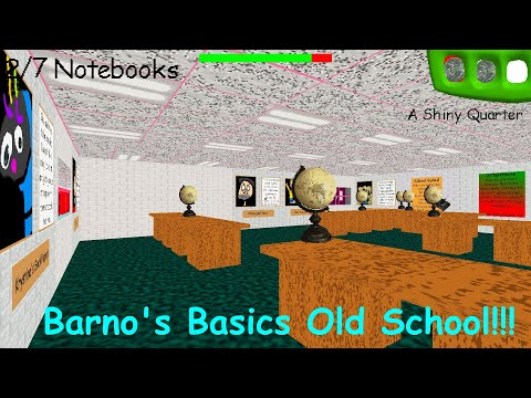Barno's Basics Old Version! | V.1.4.3 | Baldi's Basics Mod!