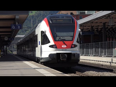 S3 nach Luzern in Arth-Goldau - Flirt 523 006