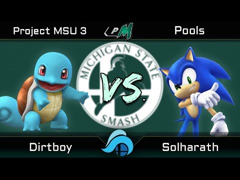 Project MSU 3 Pools - Dirtboy (Squirtle) vs. Solharath (Sonic)