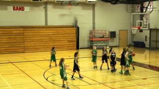 preview picture of video 'U13 T-Birds Basketball - Yelm Tourney - Championship Game (Olympia) - Jenna Ties the Score'
