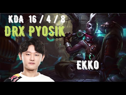 DRX Pyosik Ekko vs Jarvan - Jungle Matchup SoloQ
