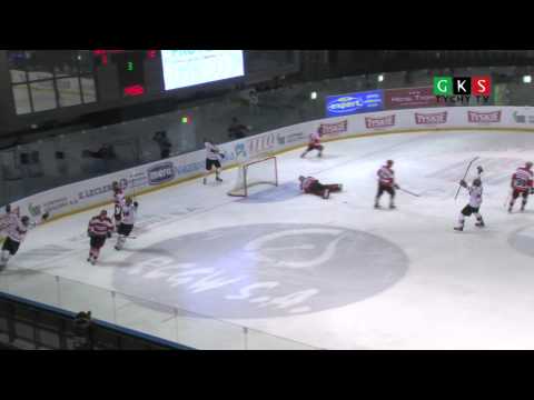 41. kolejka PLH: GKS Tychy - Comarch Cracovia Kraków 3:4. Skrót meczu.