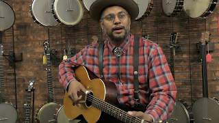 Dom Flemons, "Charmin' Betsy", "Pay Day", and "Ol' Cindy Gal" Live at Elderly Instruments