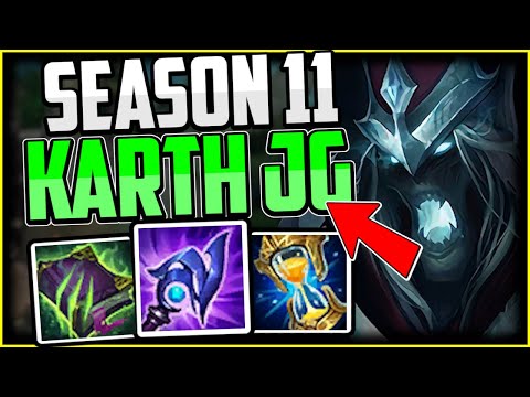HOW TO PLAY KARTHUS JUNGLE SEASON 11 + BEST BUILD/RUNES | Karthus Guide S11 - League of Legends