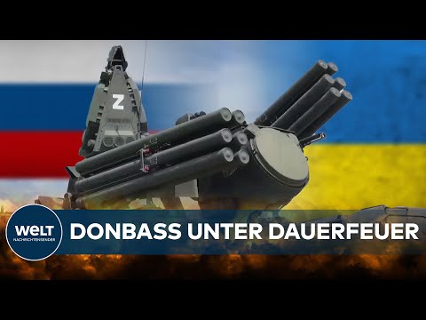 UKRAINE-KRIEG: DONBASS UNTER FEUER - Ukrainische Streitkräfte in Donezk schwer unter Druck