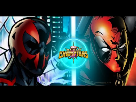 Deadpool VS Spider-Man 2099 (Marvel Contest of Champions)