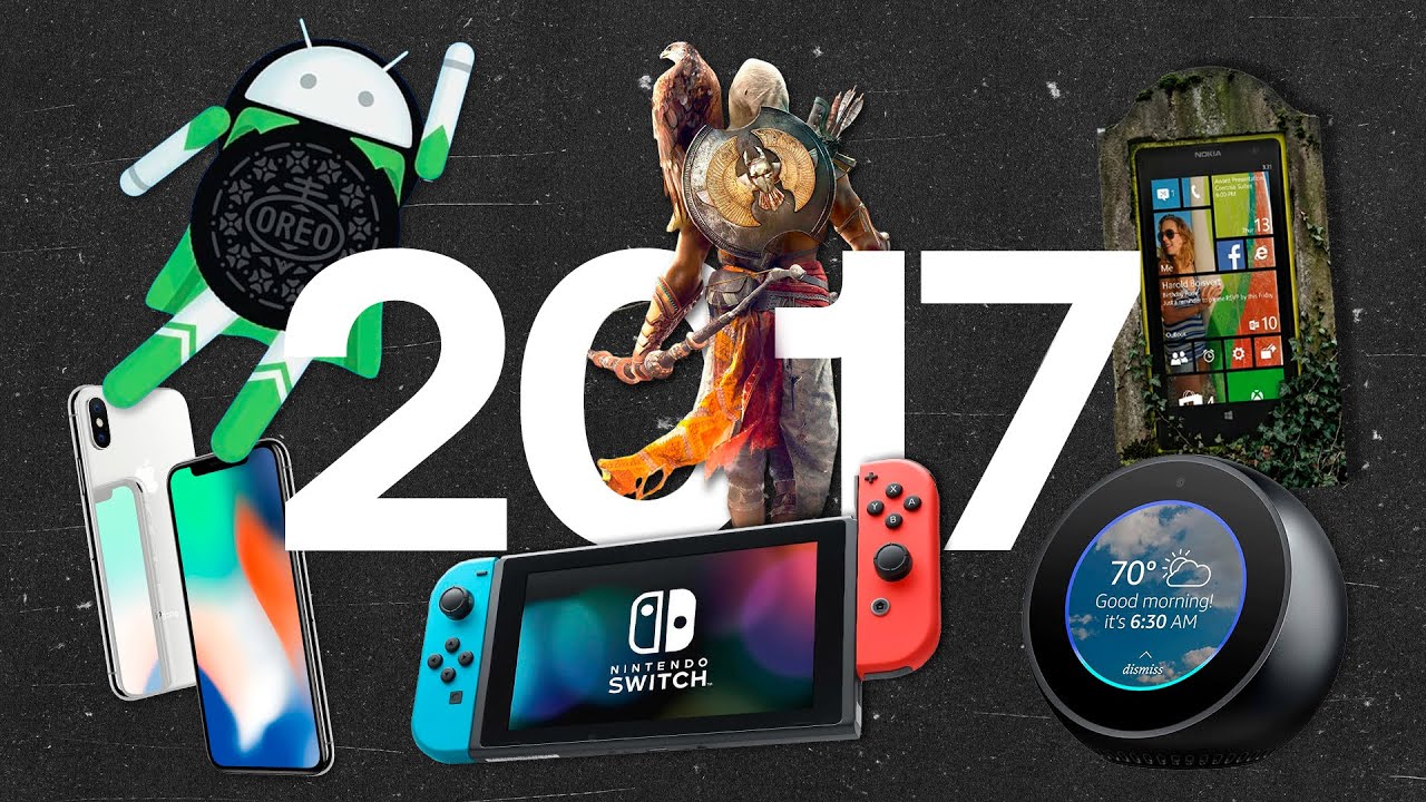 O ano do iPHONE X, do NINTENDO SWITCH e o adeus ao Windows Phone (2017)