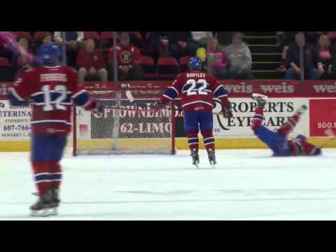 Bud Holloway Goes Superman to Prevent Goal