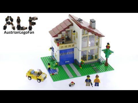 Vidéo LEGO Creator 31012 : La maison de famille