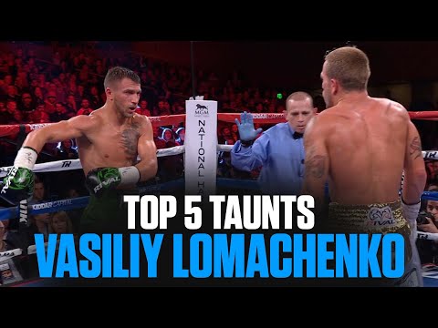 Lomachenko's Top 5 Taunts
