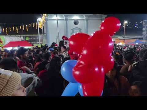 Gran #Inauguración, del árbol Navideño🎄🎅 en San Ildefonso Ixtahuacan huehuetenango Guatemala 