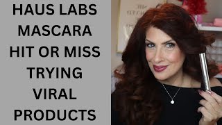 TRYING THE NEW HAUS LABS MASCARA