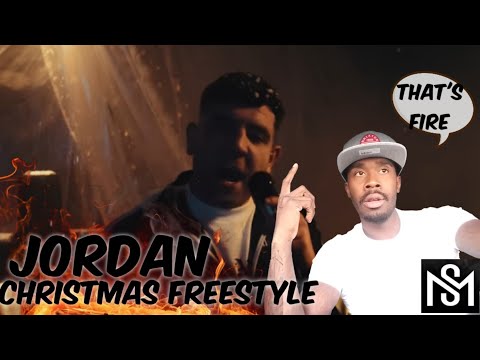 AMERICANreactsto UK RAPPERS Jordan - Christmas Freestyle